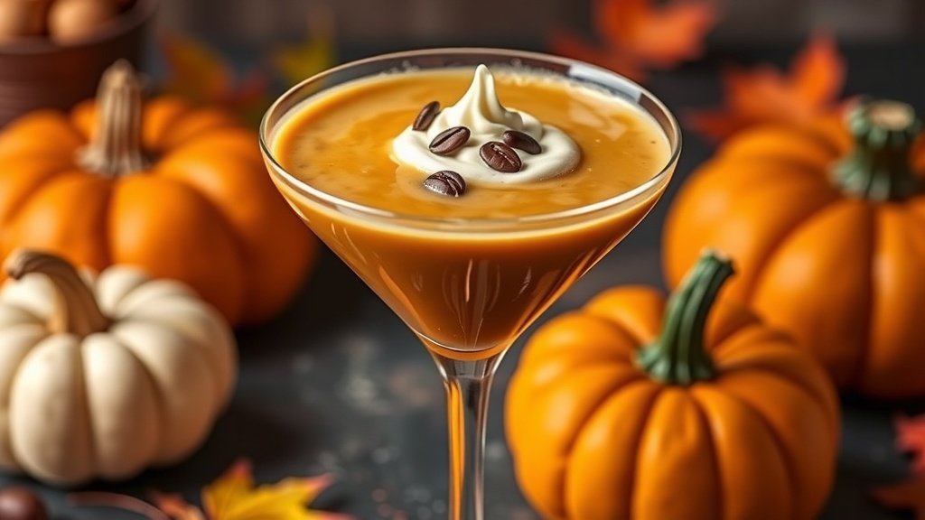 pumpkin spice espresso martini