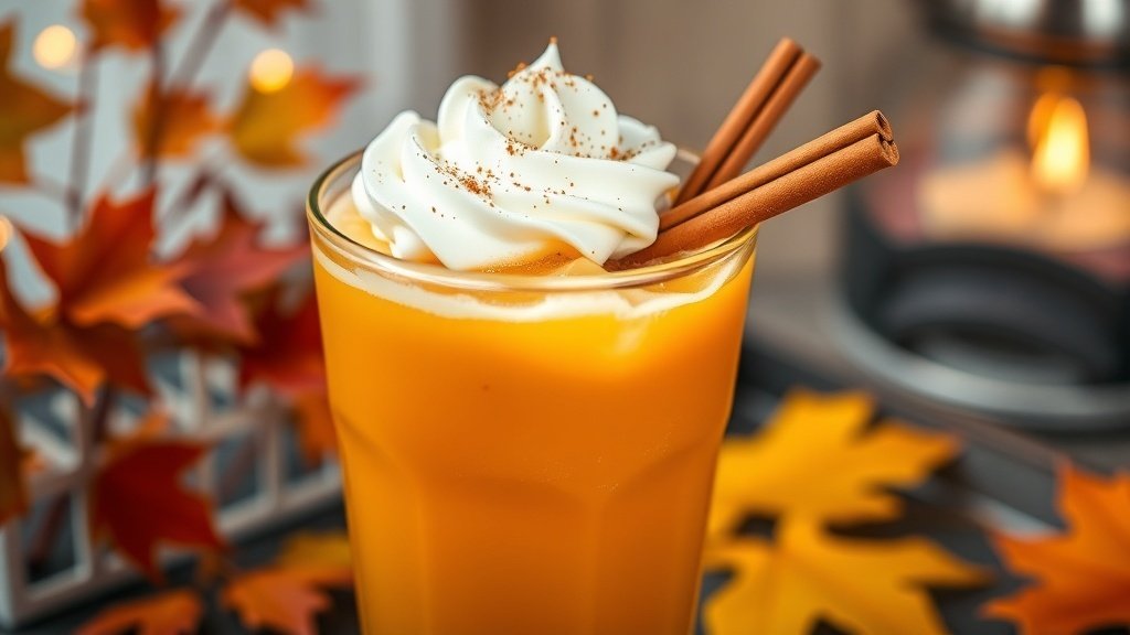 pumpkin spice cocktail
