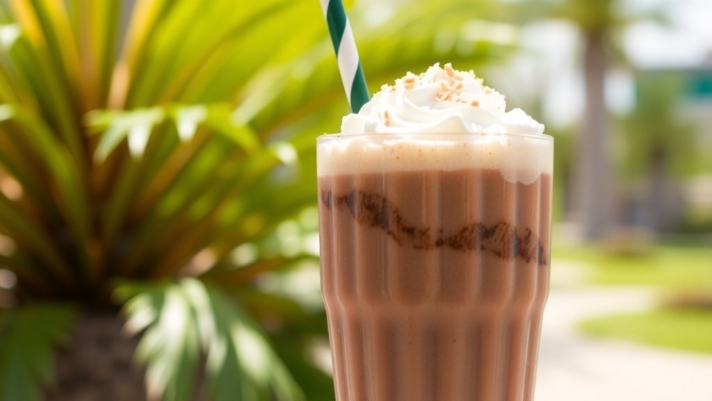 Coconut Mocha Iced Coffee Smoothie