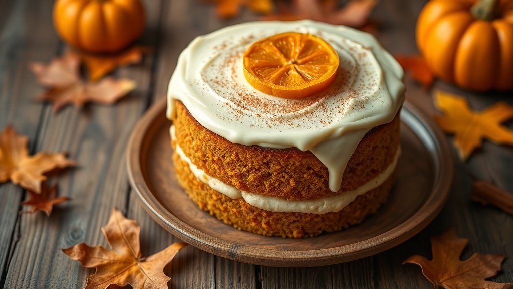 pumpkin spice cake recipe