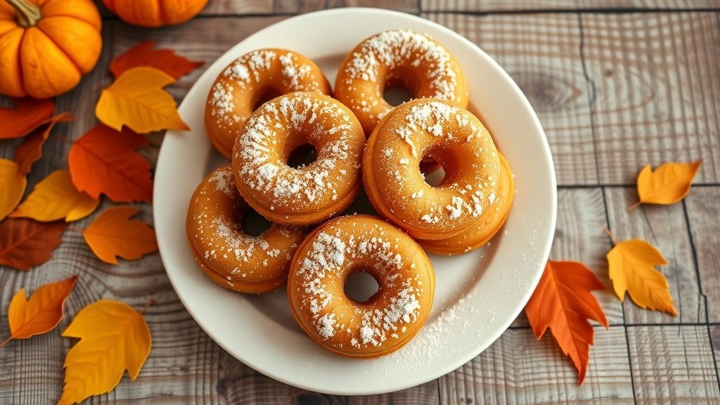 pumpkin spice donuts recipe