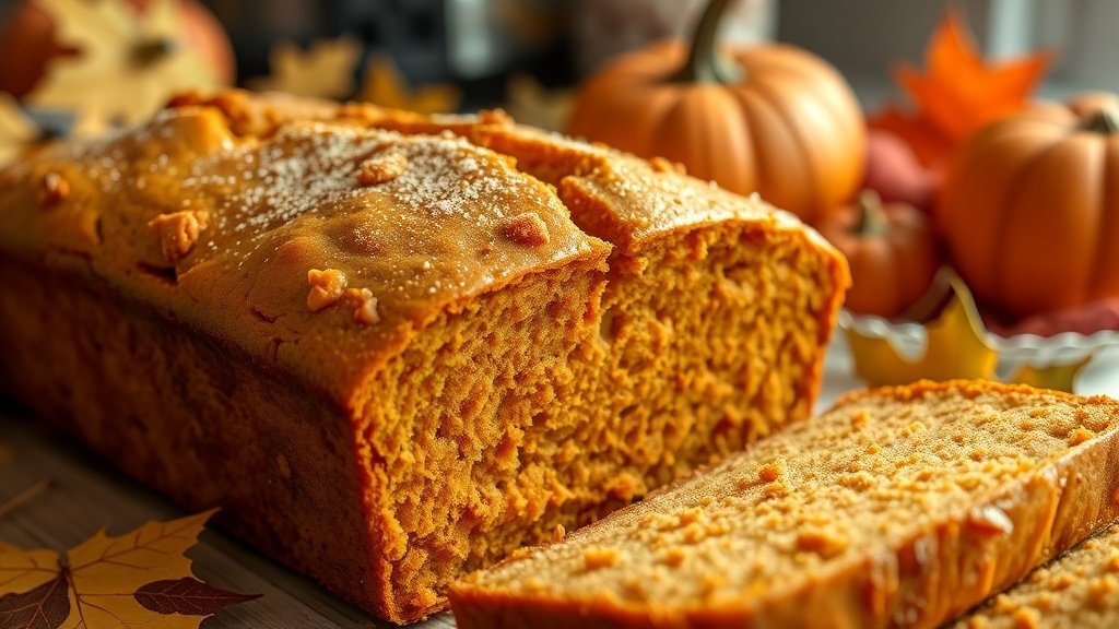 pumpkin spice loaf