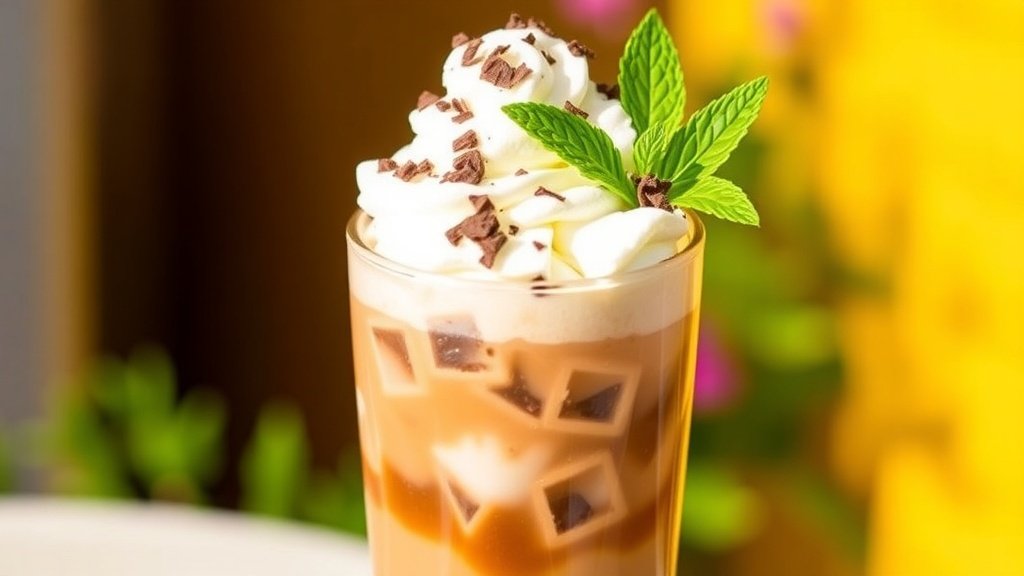 Mocha Mint Iced Coffee Chill