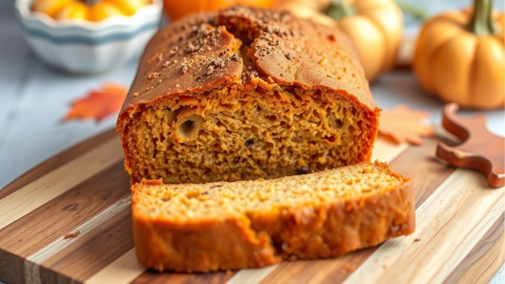 pumpkin spice banana bread