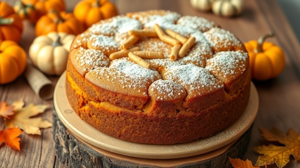 3 ingredient pumpkin spice cake