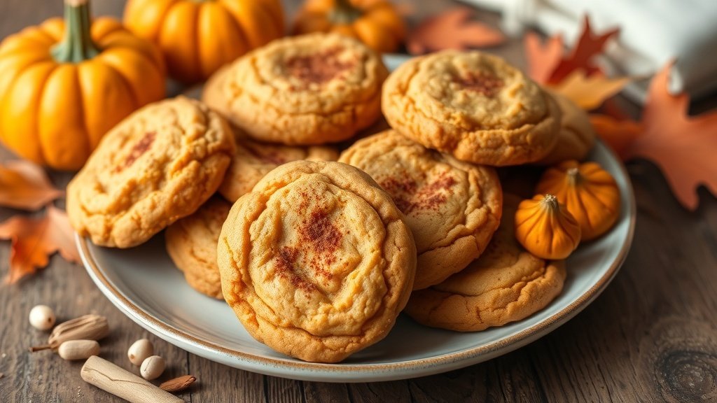pumpkin spice cookies