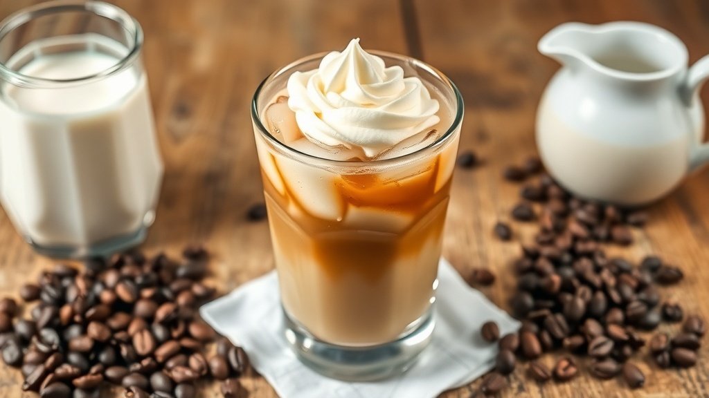 Almond Milk Iced Coffee Refresh