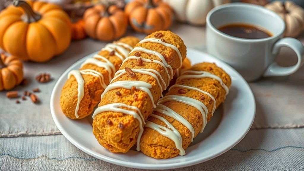 pumpkin spice biscotti
