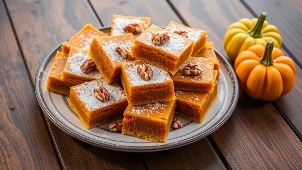 pumpkin spice bars