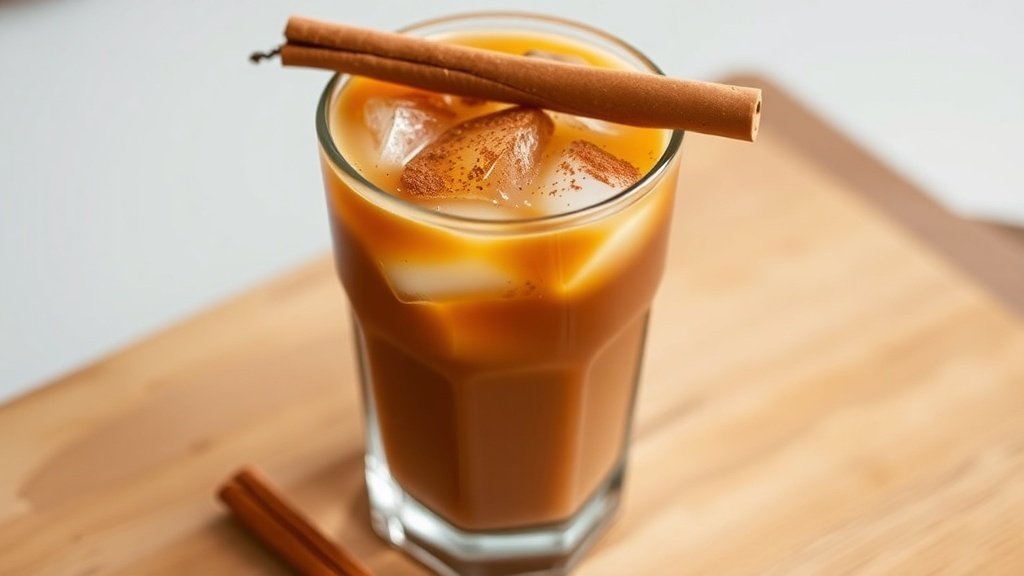 Brown Sugar Cinnamon Iced Coffee