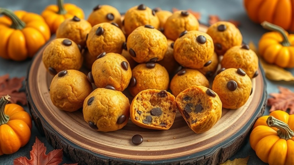 pumpkin spice protein balls