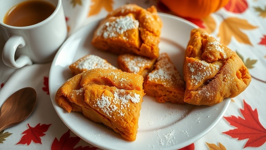 pumpkin spice scones