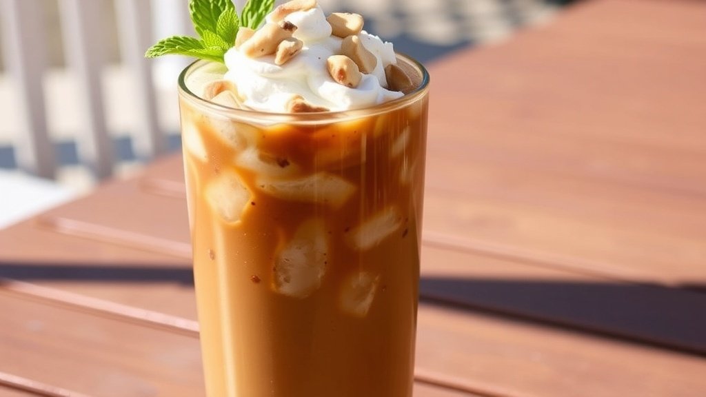 Hazelnut Dream Iced Coffee Delight