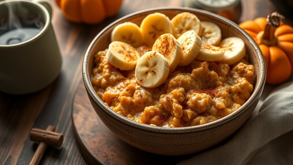 pumpkin spice oatmeal