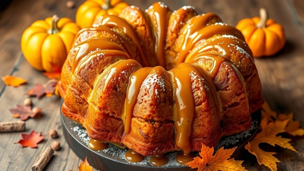 pumpkin spice monkey bread