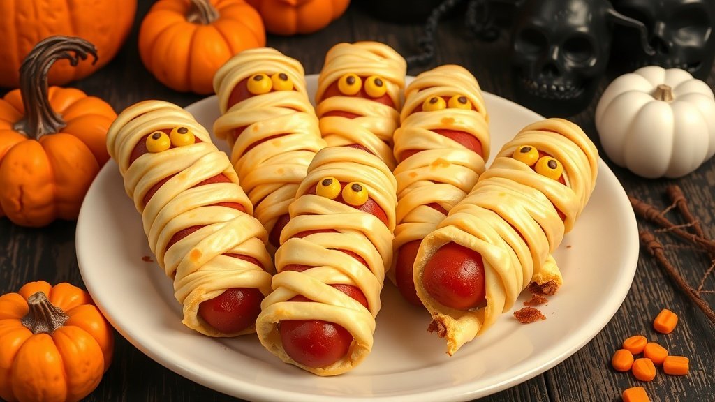 Mummy Hot Dogs