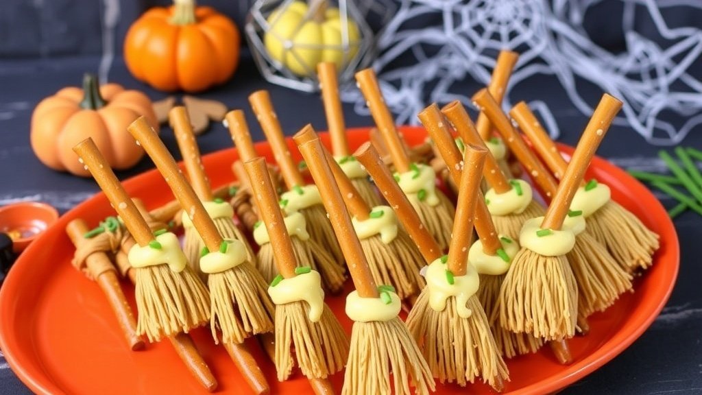 Witch’s Broomstick Snacks