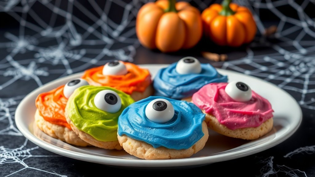Monster Eyeball Cookies