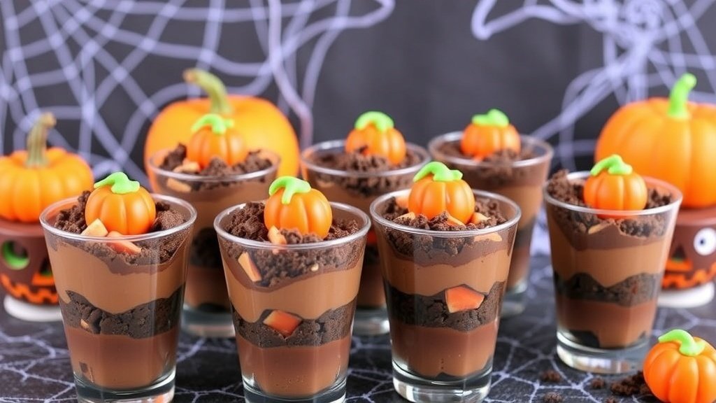 Pumpkin Patch Dirt Cups