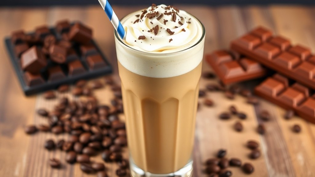 Creamy Mocha Iced Coffee Shake
