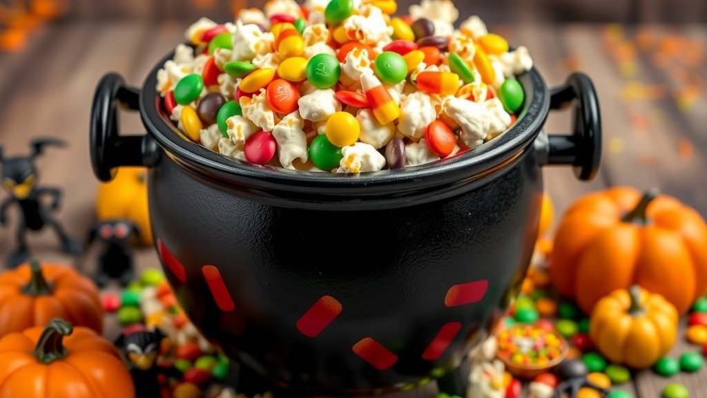 Cauldron Popcorn Mix