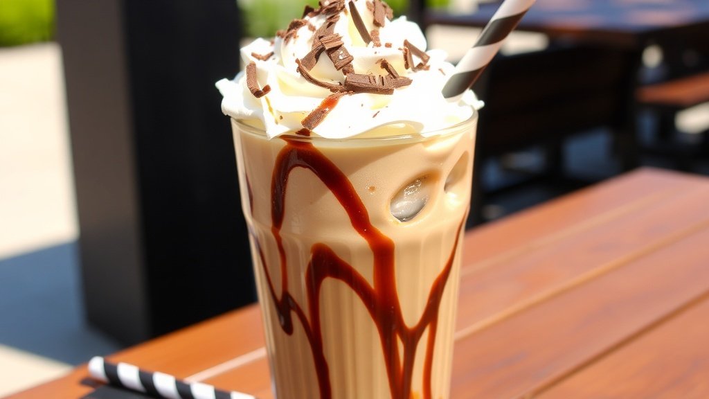 Chocolate Hazelnut Iced Coffee