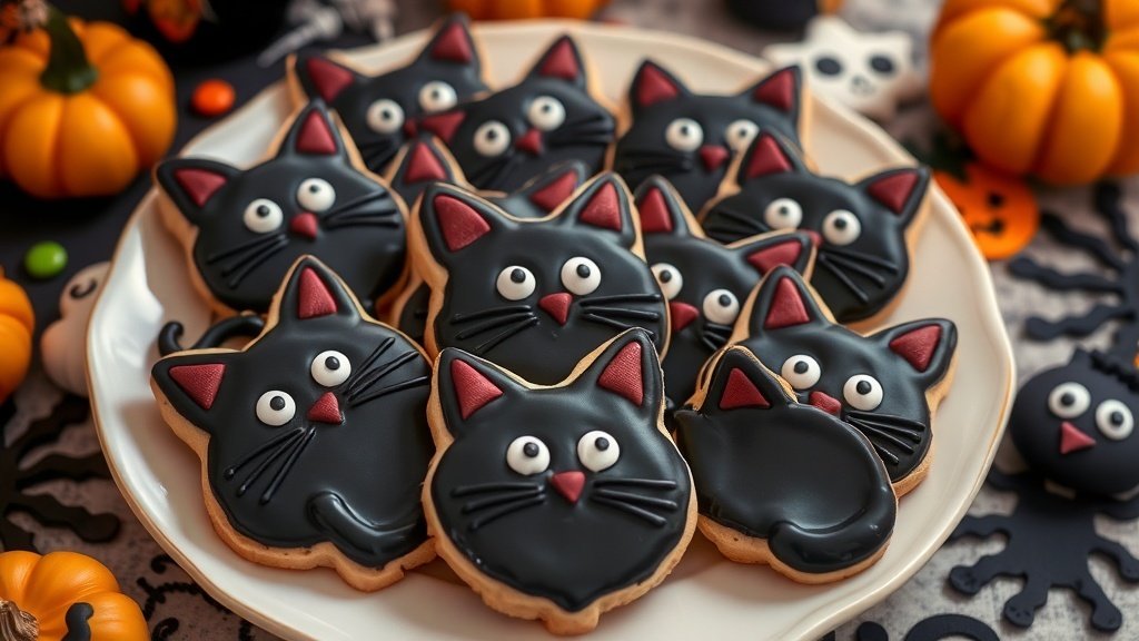Black Cat Cookies