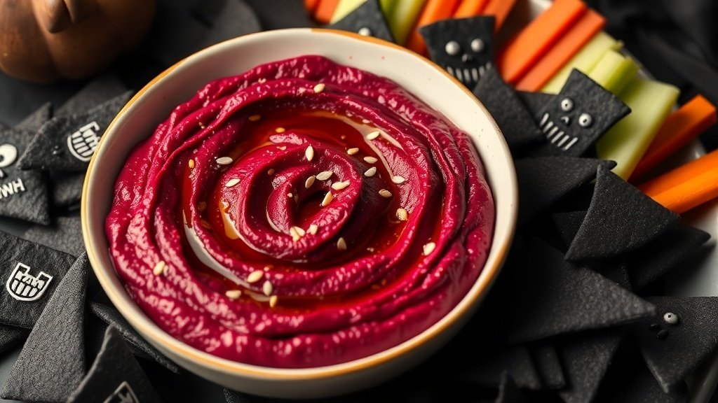 Bloody Beet Hummus