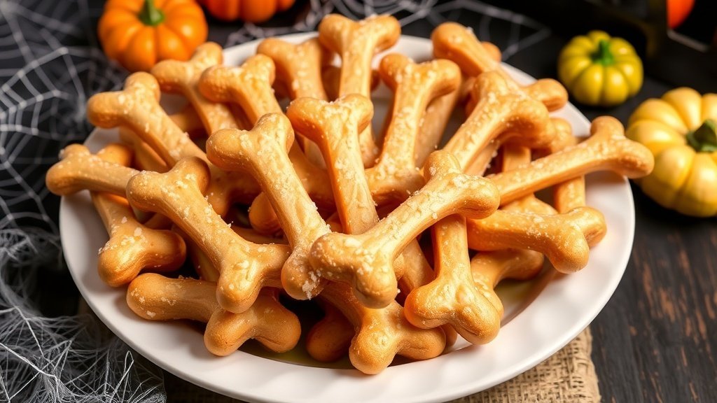 Skeleton Bone Breadsticks