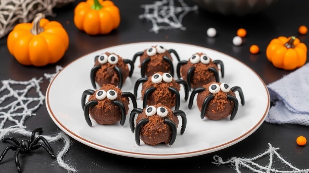 Black Widow Chocolate Truffles