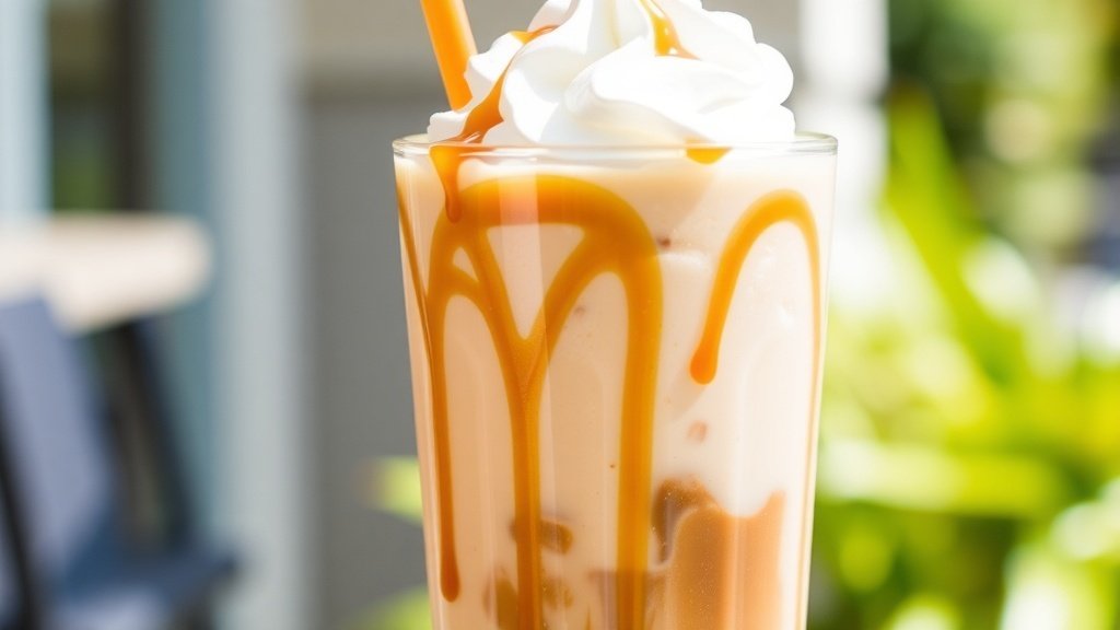 Caramel Macchiato Iced Coffee Style