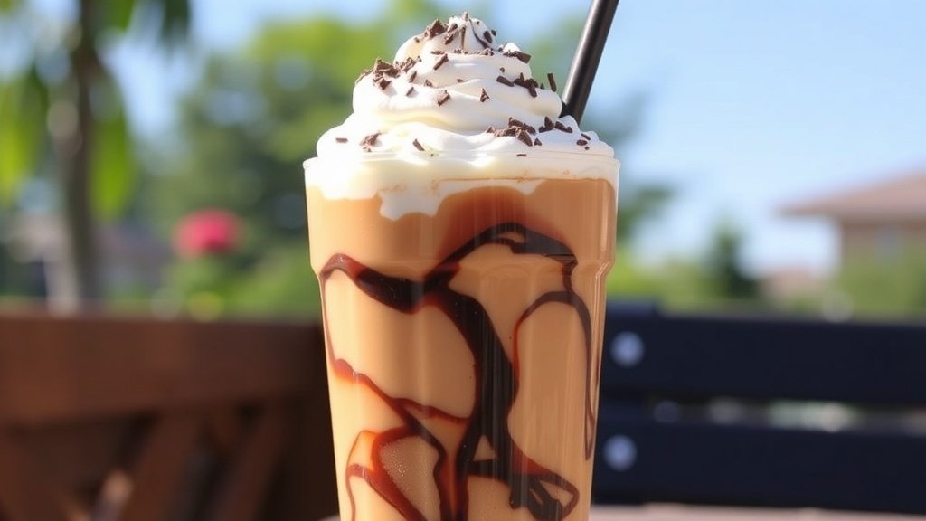 Nutella Swirl Iced Coffee Treat
