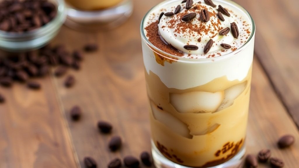 Tiramisu-Inspired Iced Coffee