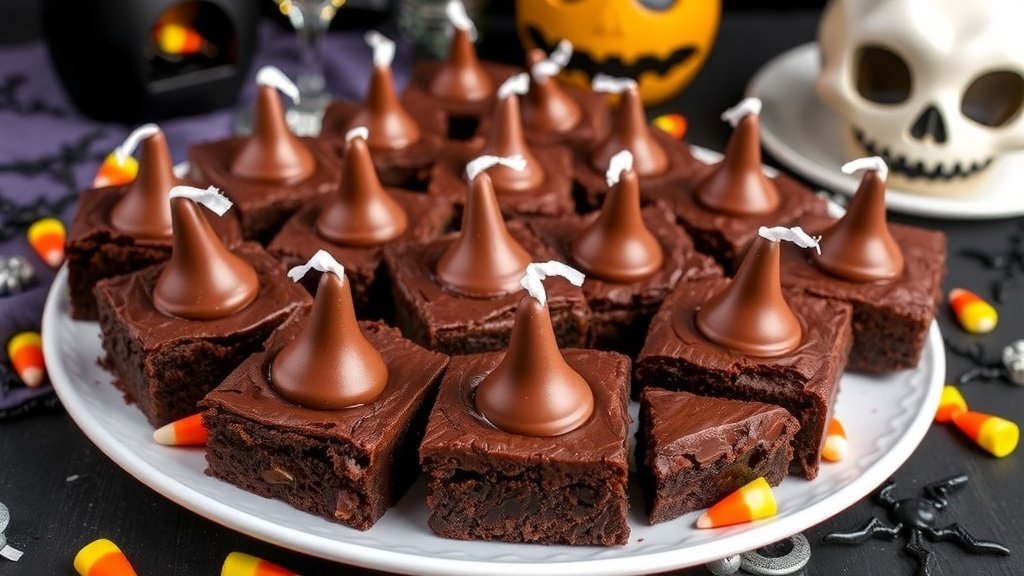 Witches’ Hat Brownies