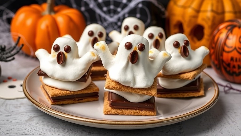 Ghastly Ghost S’mores
