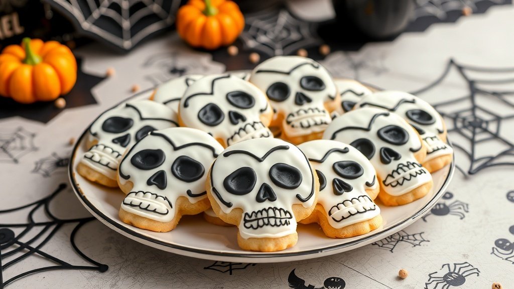 Skull Sugar Cookies