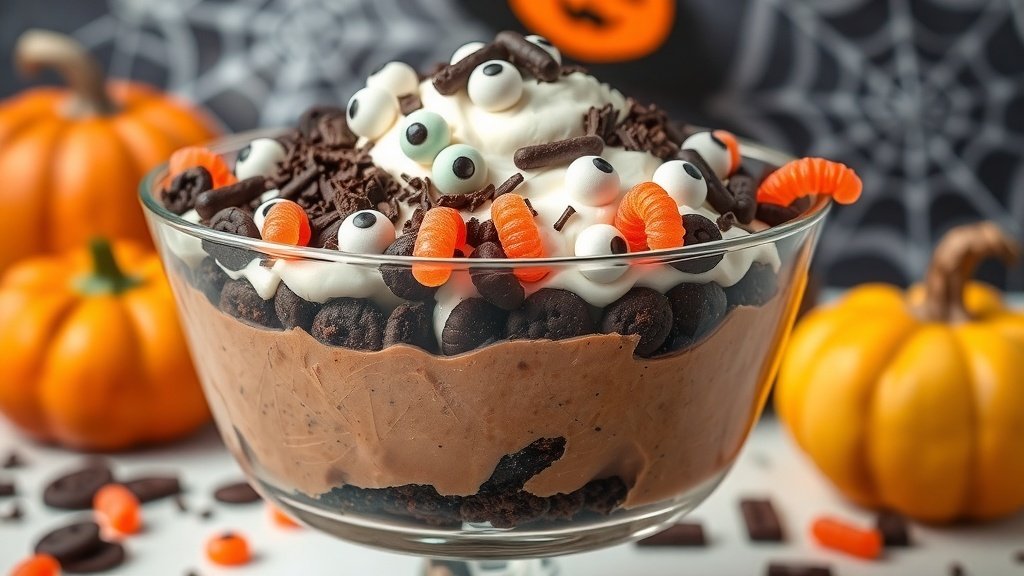 Haunted Halloween Trifle