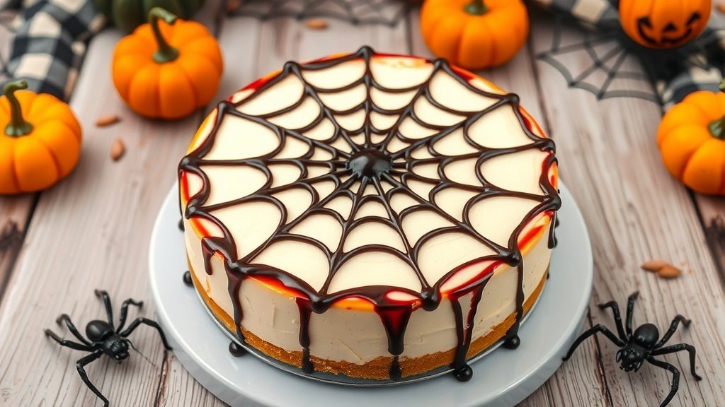 Spiderweb Cheesecake