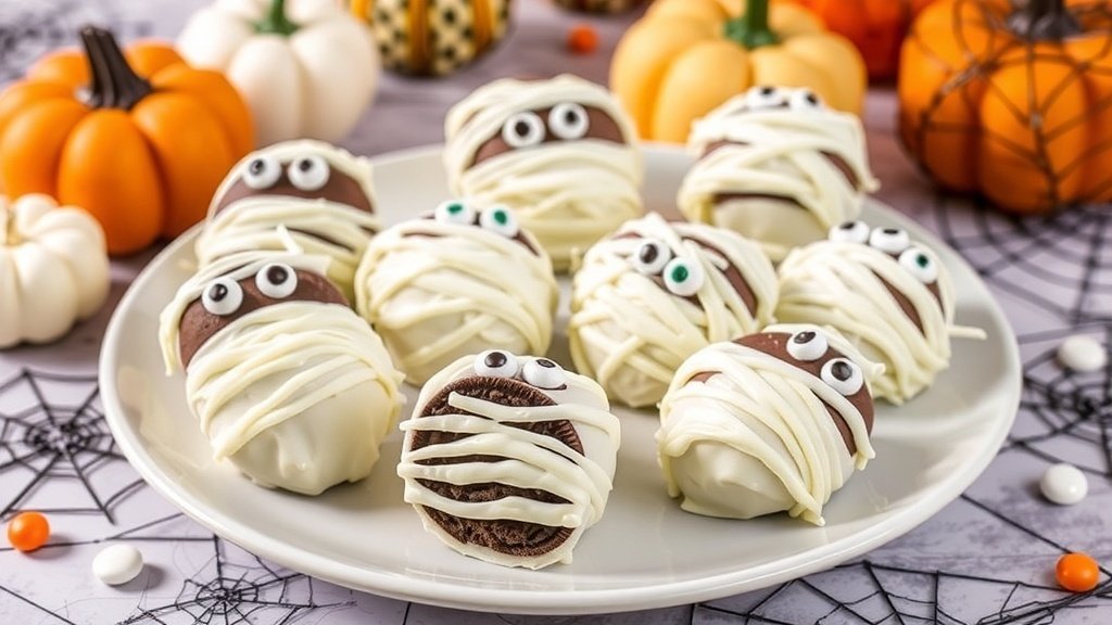 Mummy Oreo Truffles