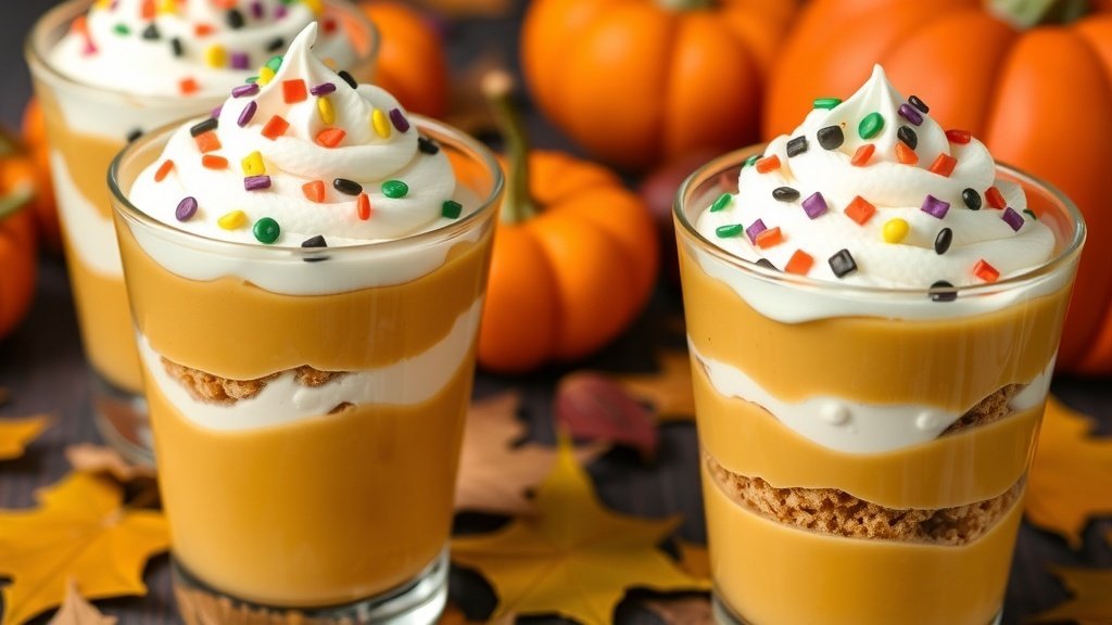 Pumpkin Pudding Parfaits