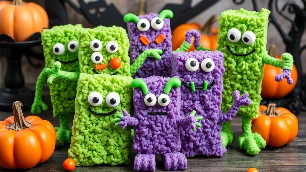 Monster Rice Krispies Treats