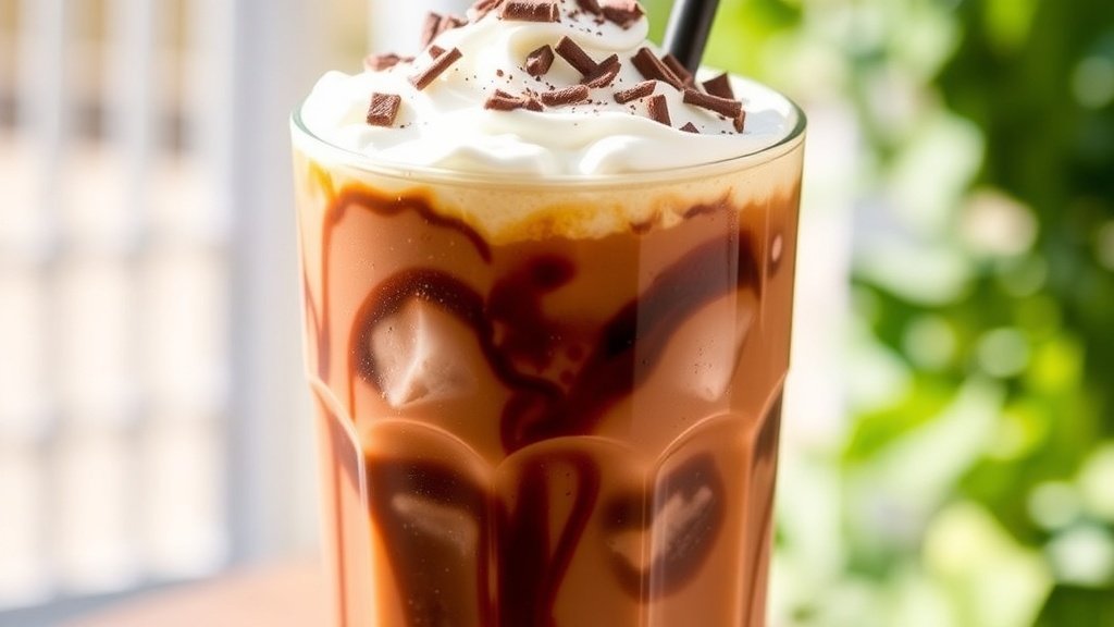 Double Chocolate Iced Coffee Bliss