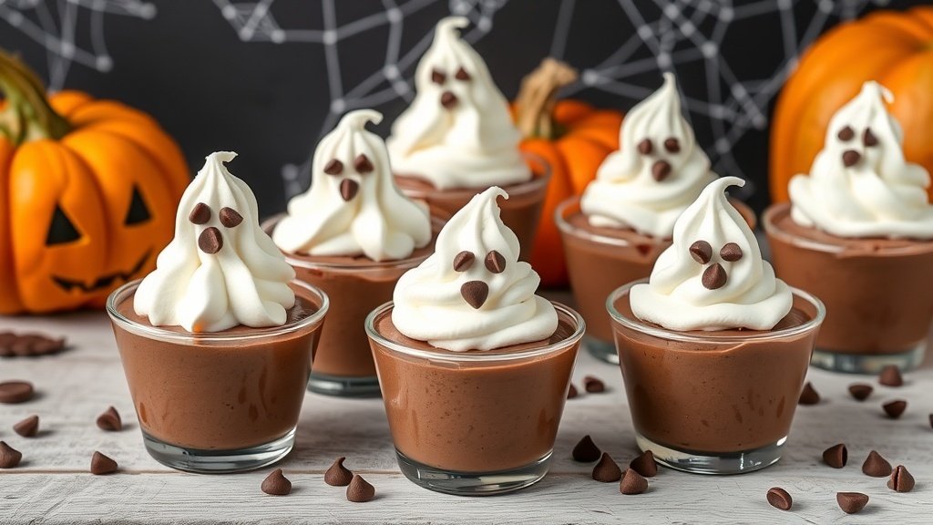 Ghost Mousse Cups