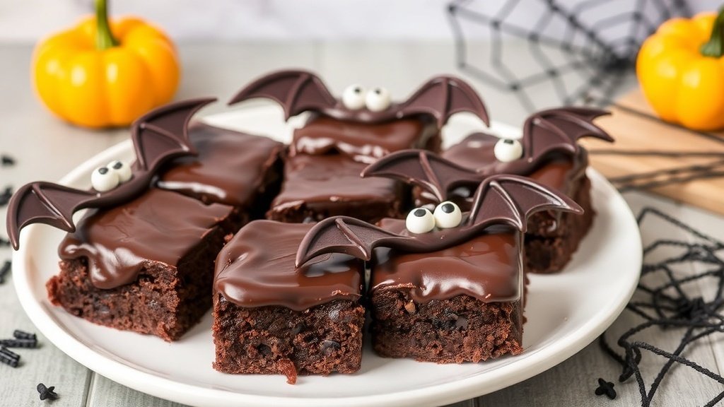 Bat Wing Brownies