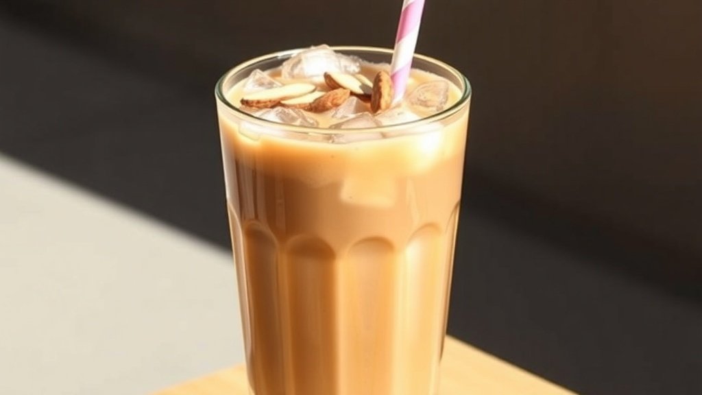 Almond Butter Iced Coffee Sip