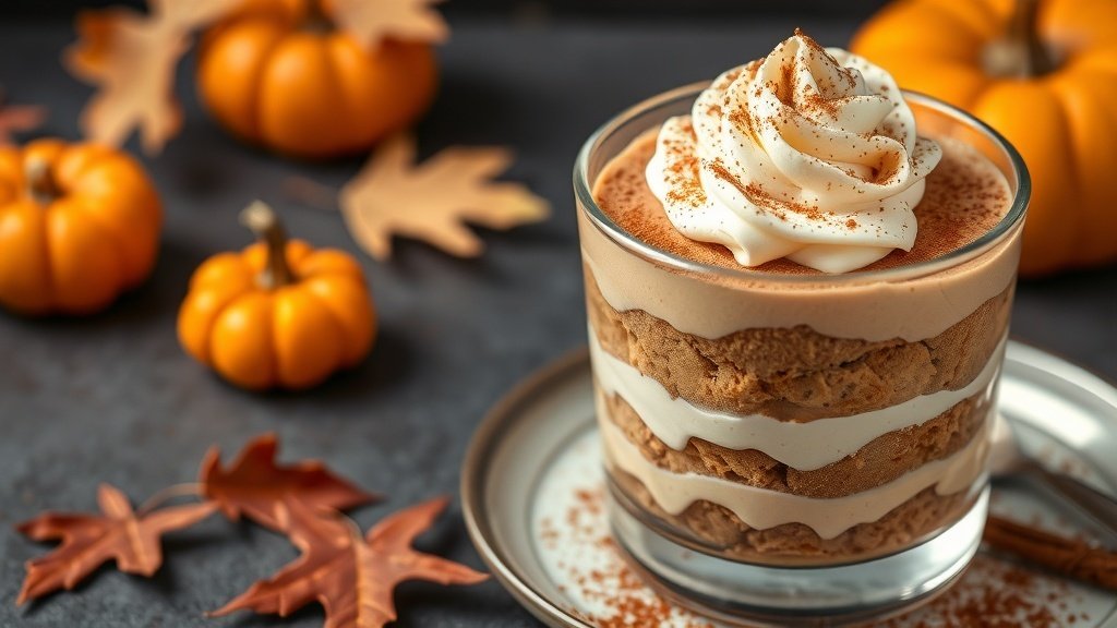 Pumpkin Spice Tiramisu