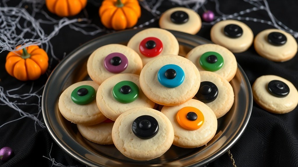 Eyeball Sugar Cookies