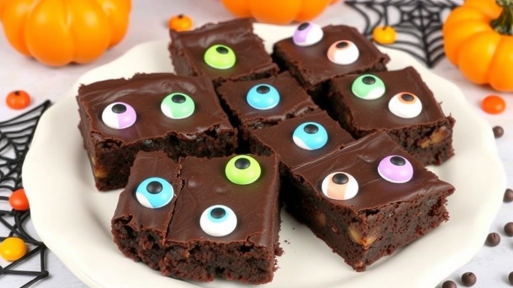 Monster Eyeball Brownies
