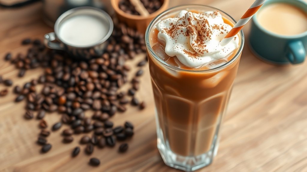 Sweetened Condensed Milk Iced Coffee