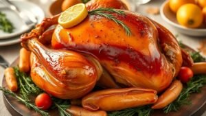 Roasted Turkey Breast with Garlic and Herbs